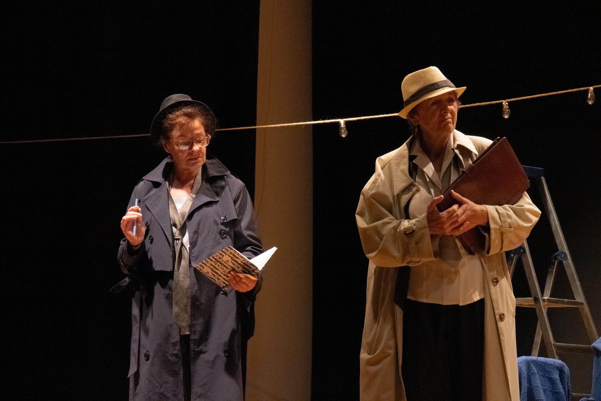 Fotografía de la representación teatral en Salamanca