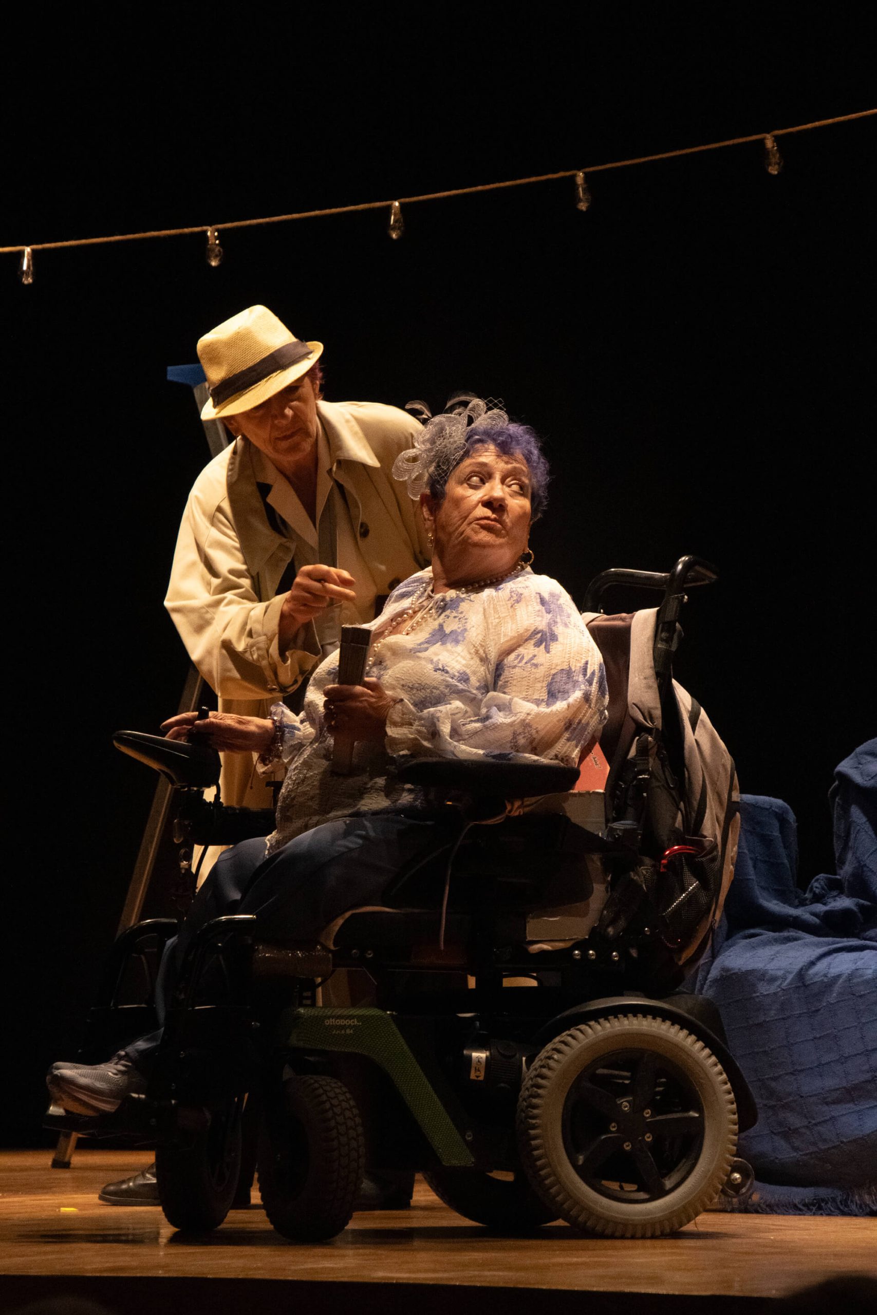 Expresión dramática en La función no está cancelada